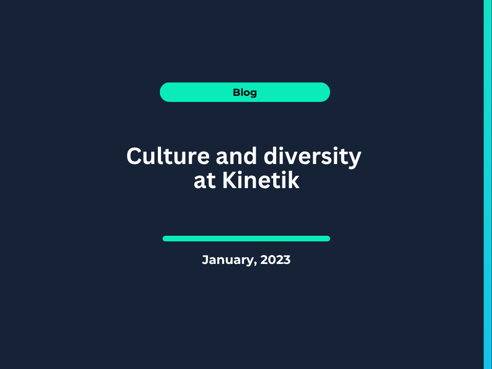 Culture and diversity at Kinetik
