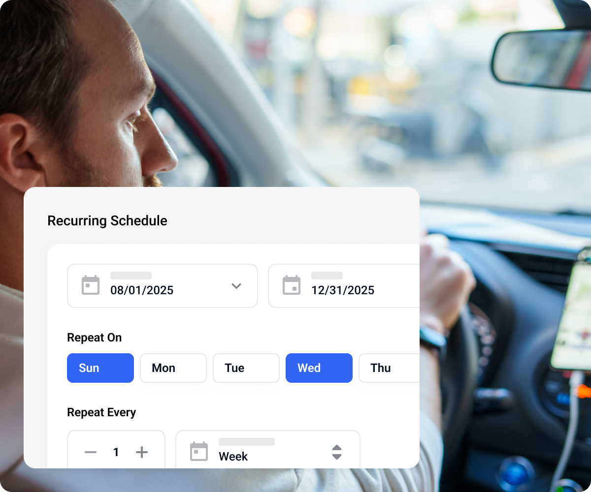 Recurring Schedule